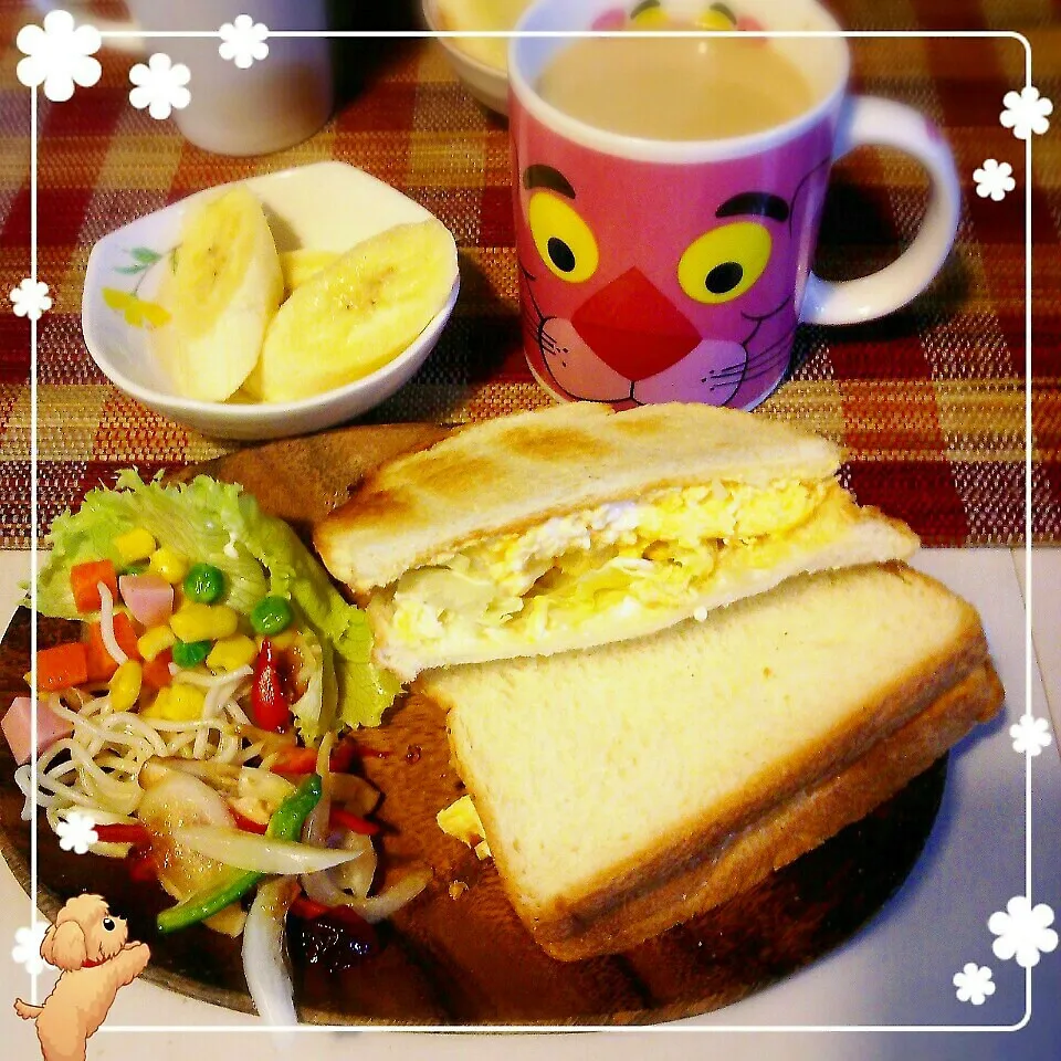 今日の朝ごはん！|ぷーはるひゅうさん