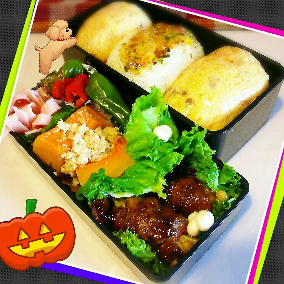 今日のお弁当！|ぷーはるひゅうさん