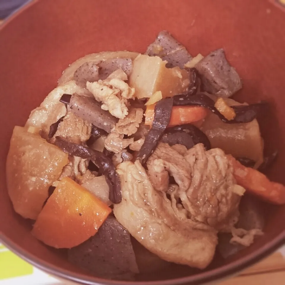 大根と豚ちゃんの煮物|ぽよさん