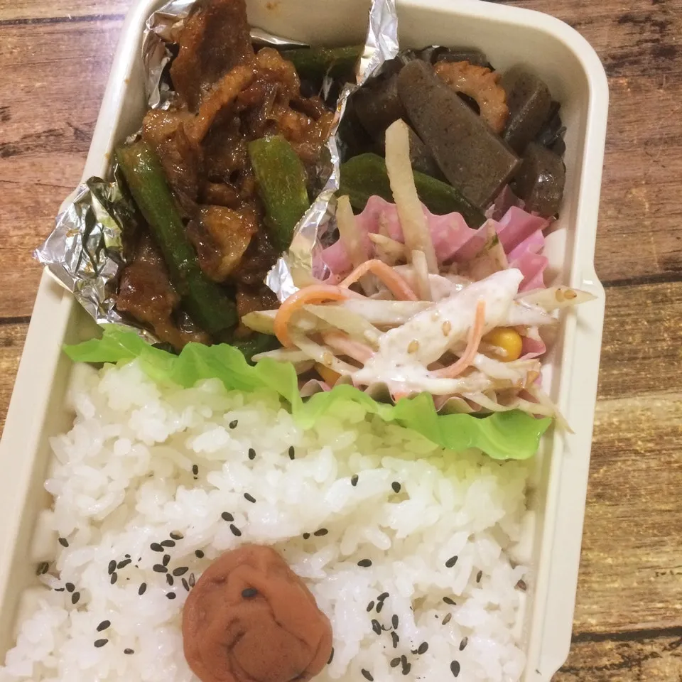 Snapdishの料理写真:10月16日パパのお弁当|みぃたんさん