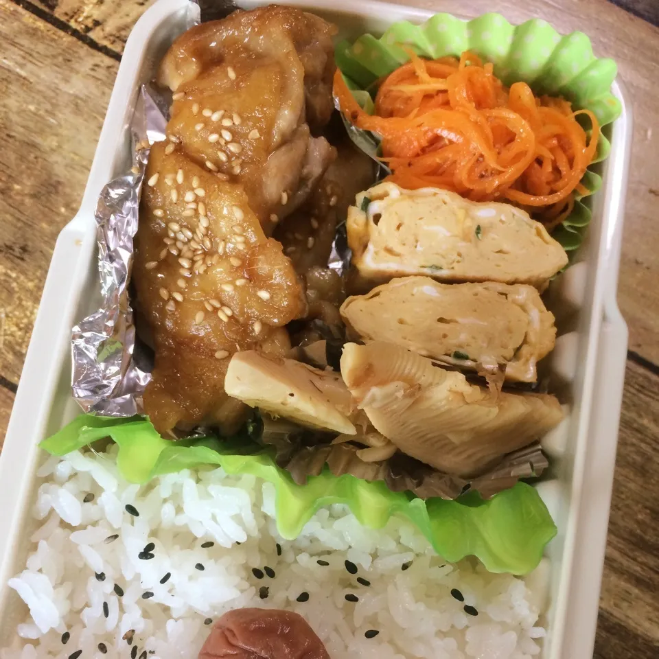 Snapdishの料理写真:10月10日パパのお弁当|みぃたんさん