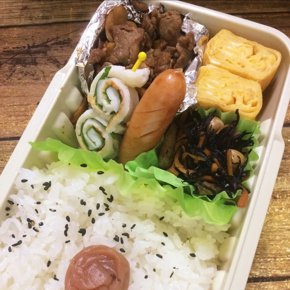 10月4日パパのお弁当|みぃたんさん