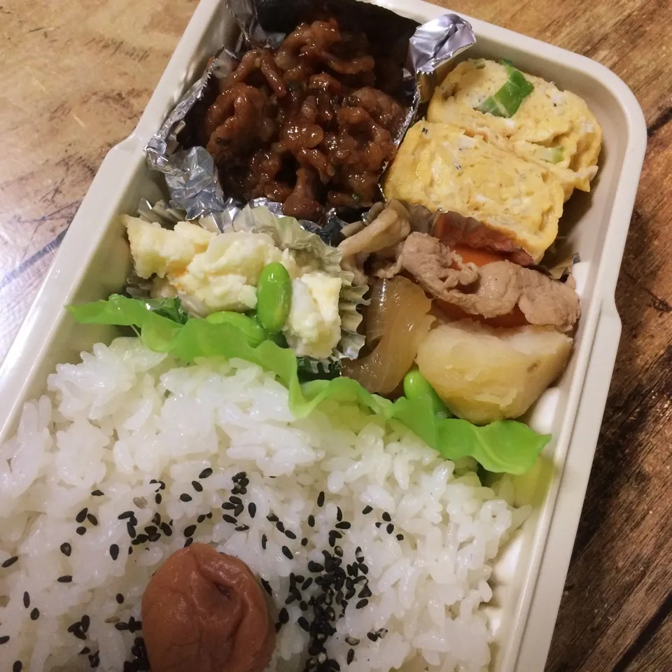 9月14日パパのお弁当|みぃたんさん