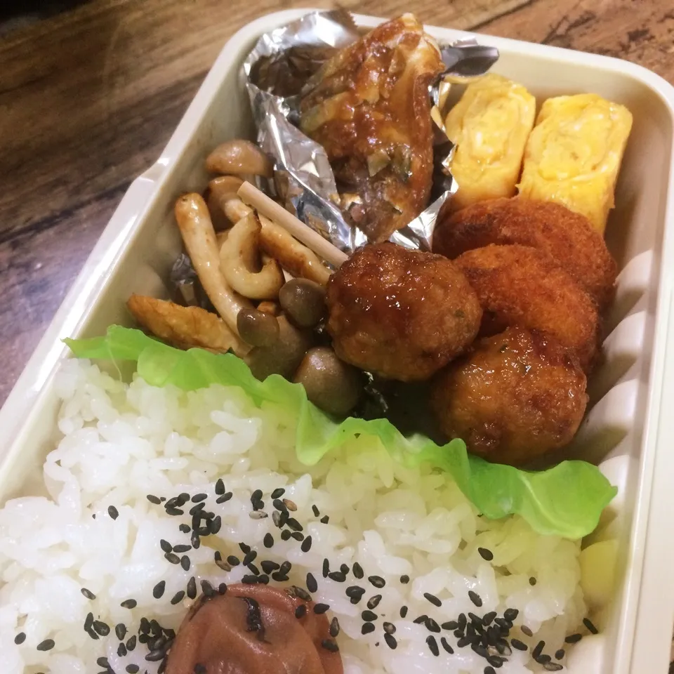 8月31日パパのお弁当|みぃたんさん