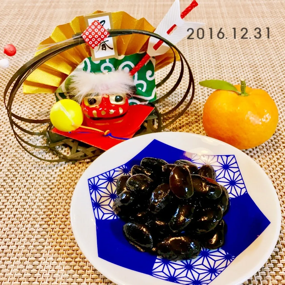 Snapdishの料理写真:2016.12.31 おせち黒豆|タンポポさん