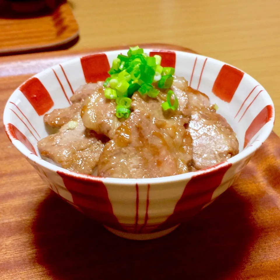 柔らか♡豚丼|タンポポさん