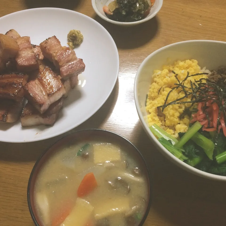 そぼろ丼|みぃたんさん