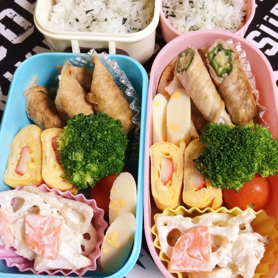 Snapdishの料理写真:12月8日パパと娘のお弁当|みぃたんさん