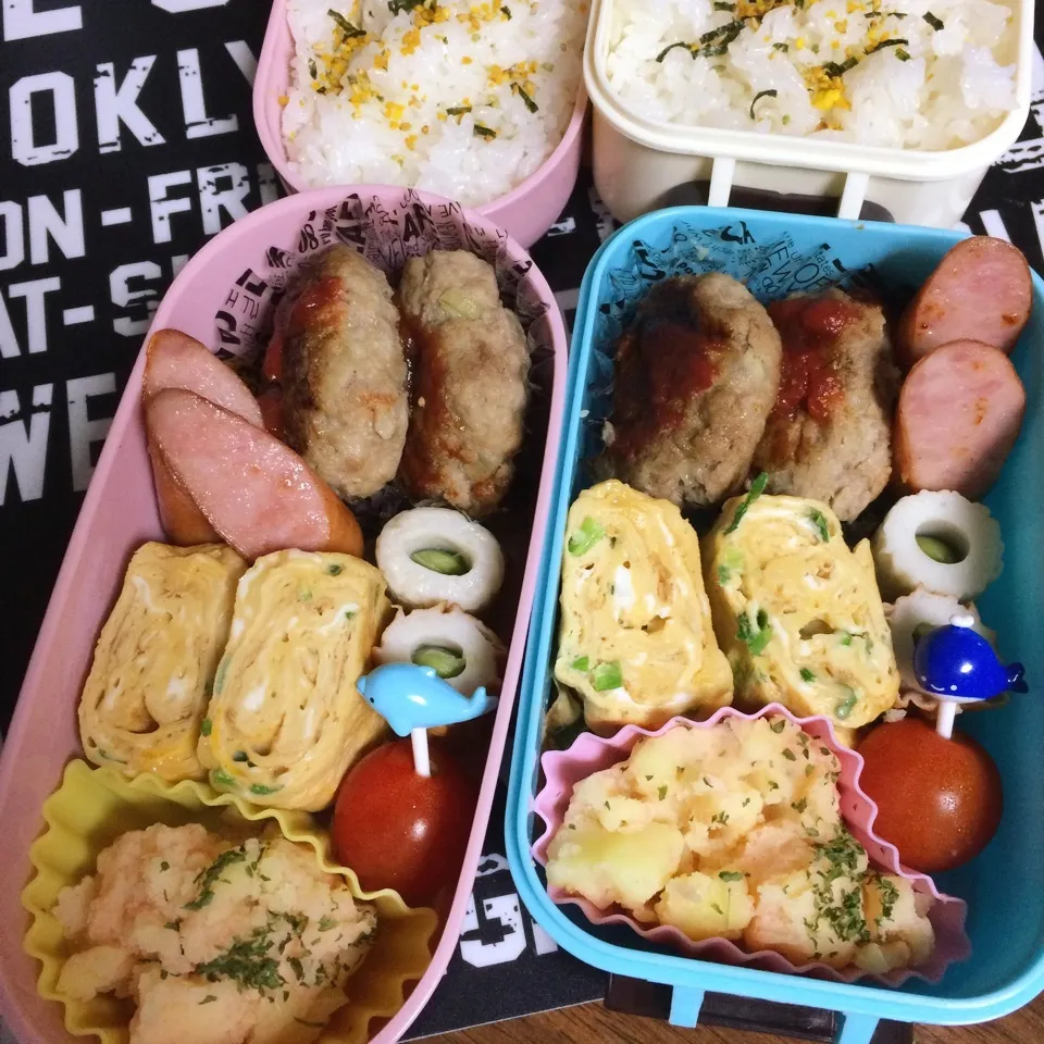 Snapdishの料理写真:12月5日パパと娘のお弁当|みぃたんさん