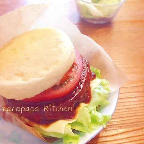 mos風チーズバーガー♡|nanapapa kitchenさん