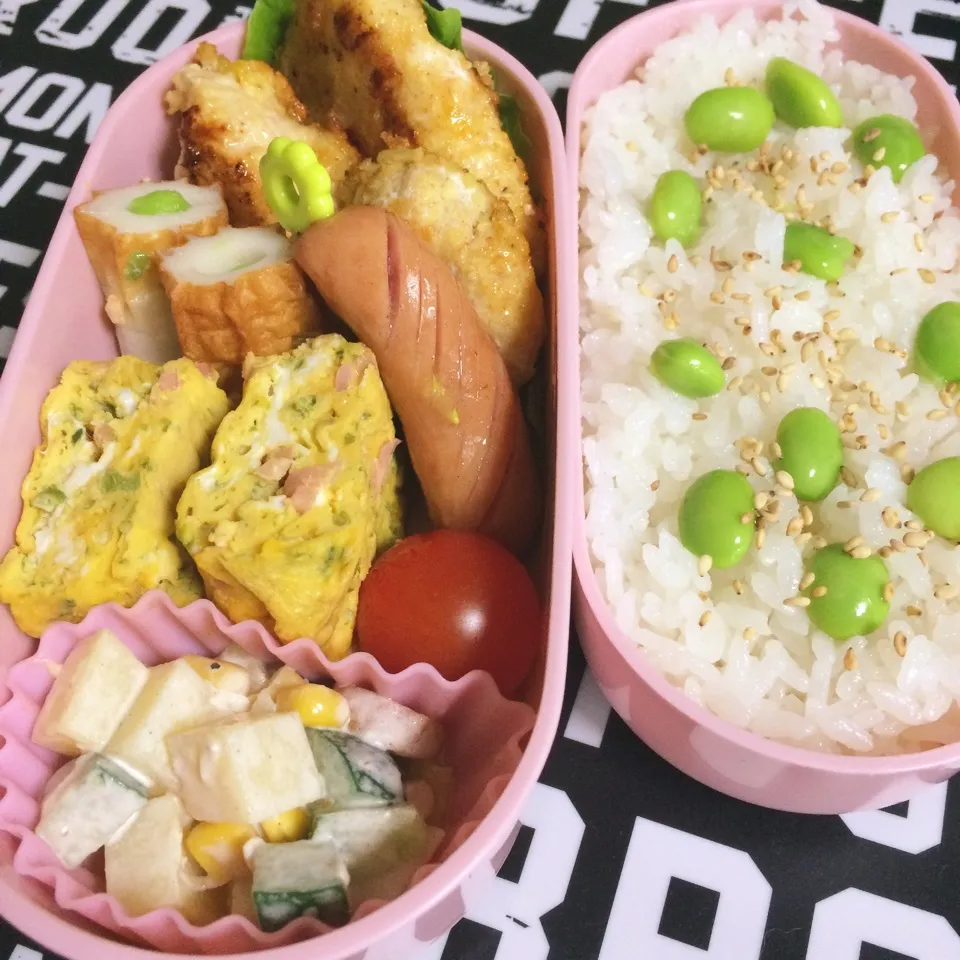 Snapdishの料理写真:11月12日娘のお弁当|みぃたんさん