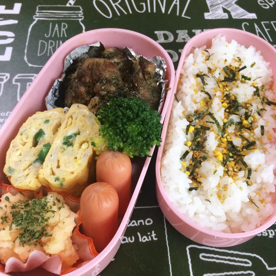 Snapdishの料理写真:11月3日娘のお弁当|みぃたんさん