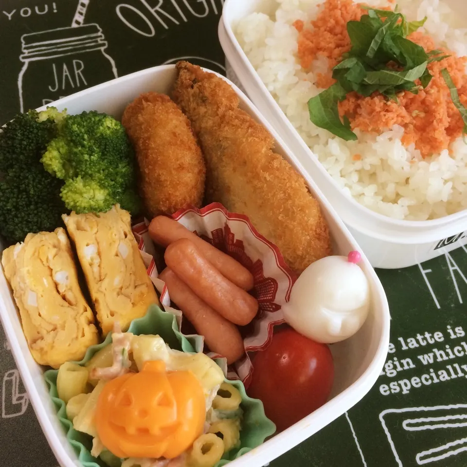 Snapdishの料理写真:10月27日パパのお弁当|みぃたんさん