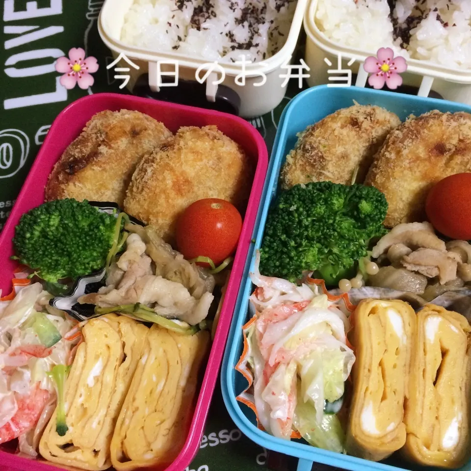 10月13日パパと娘のお弁当|みぃたんさん