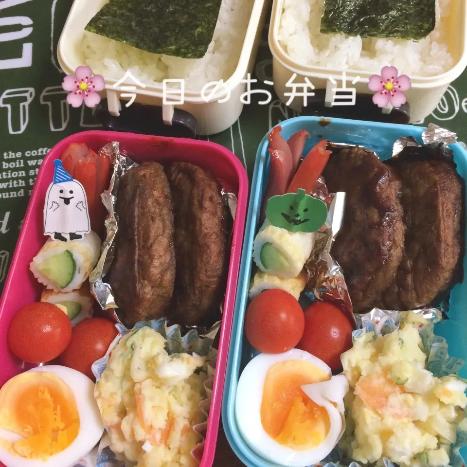 10月12日パパと娘のお弁当|みぃたんさん