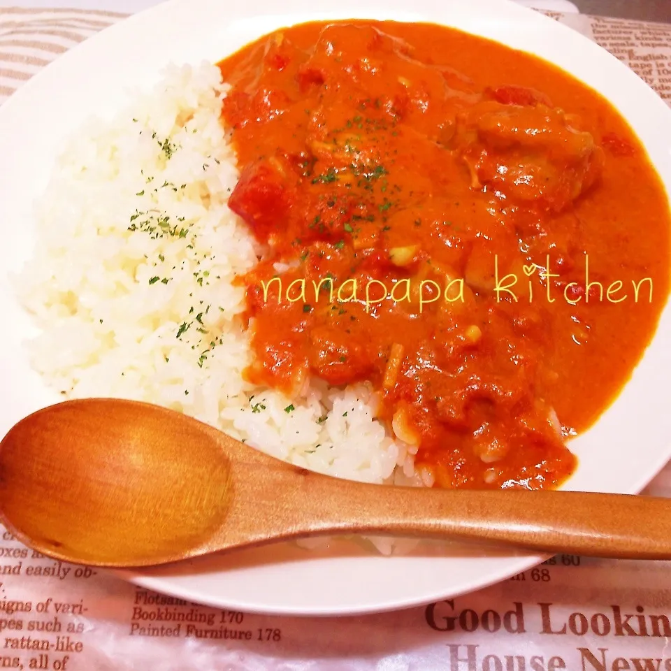 Snapdishの料理写真:  Mariさんのバターチキンカレー♡|nanapapa kitchenさん