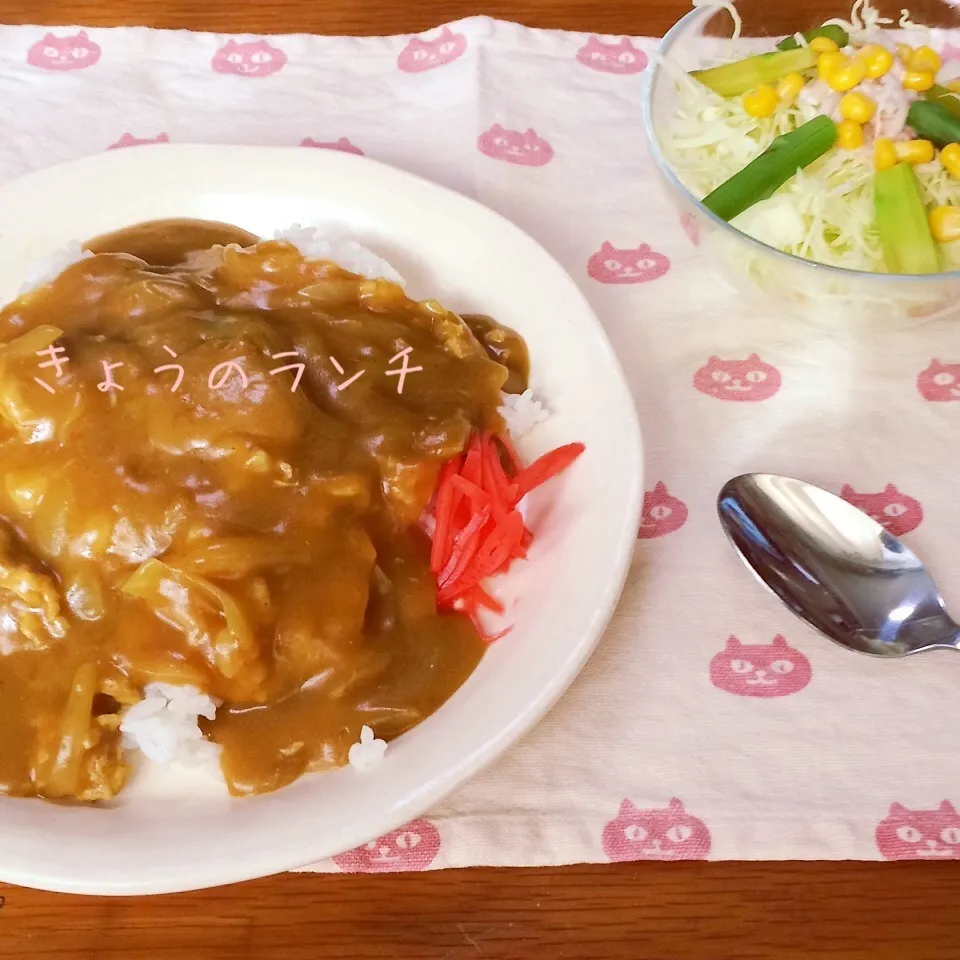 お蕎麦屋さん風出汁カレー|みぃたんさん