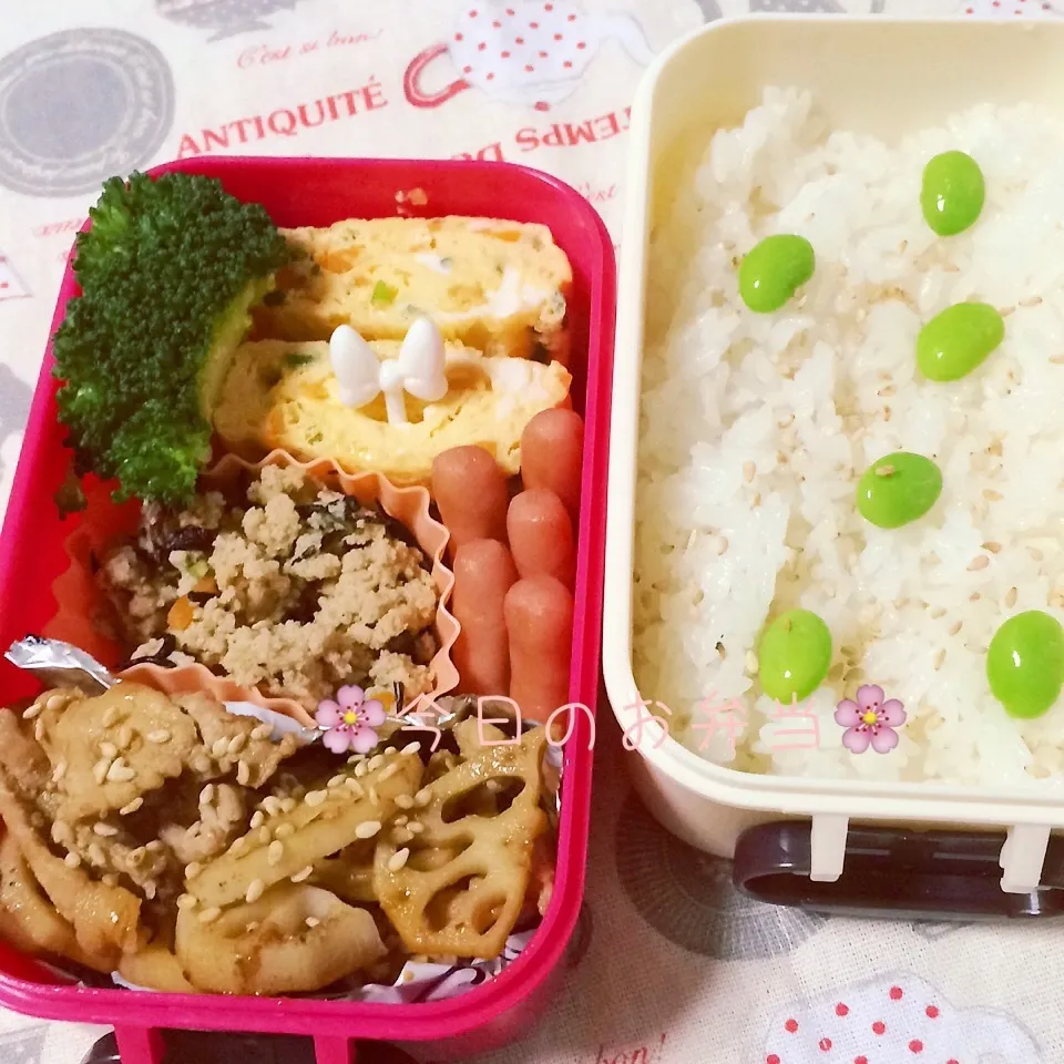 娘のお弁当1月14日|みぃたんさん