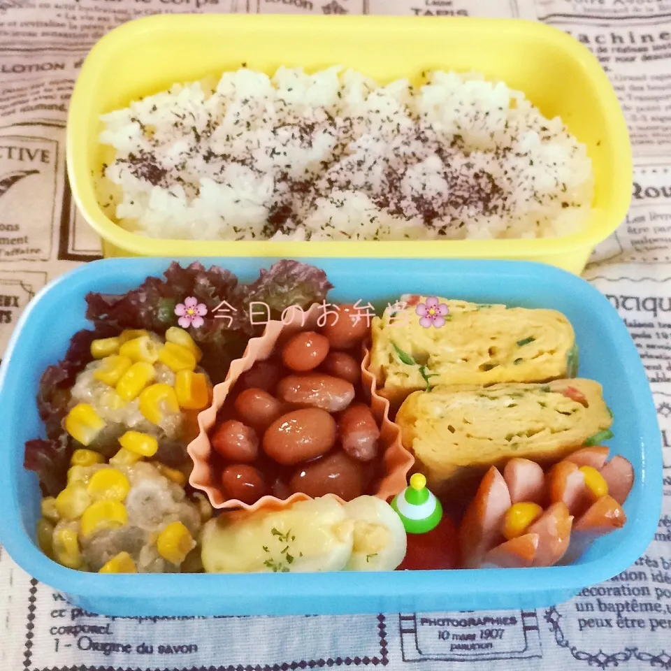 Snapdishの料理写真:娘のお弁当11月18日|みぃたんさん