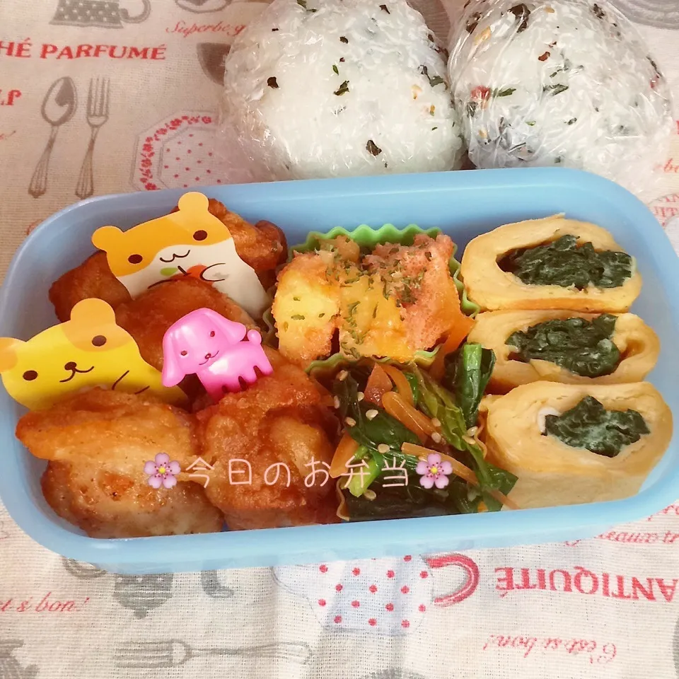 Snapdishの料理写真:娘のお弁当11月13日|みぃたんさん