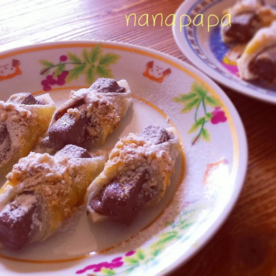 チョコクロ風(≧▽≦)|nanapapa kitchenさん