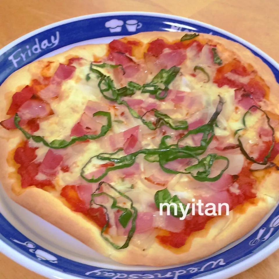 ベーコンのpizza|みぃたんさん