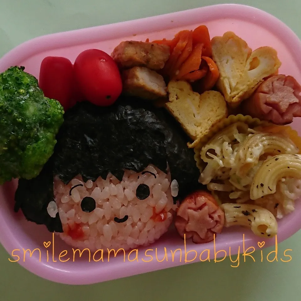 Snapdishの料理写真:ちびまる子ちゃんキャラ弁|jasmine5さん