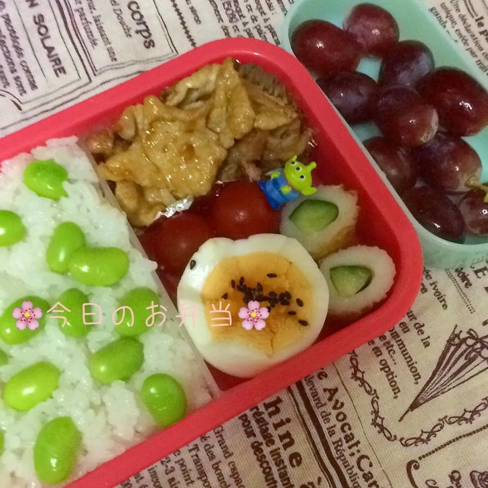 Snapdishの料理写真:娘のお弁当7月1日|みぃたんさん