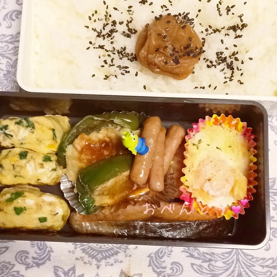 Snapdishの料理写真:パパのお弁当2月8日|みぃたんさん