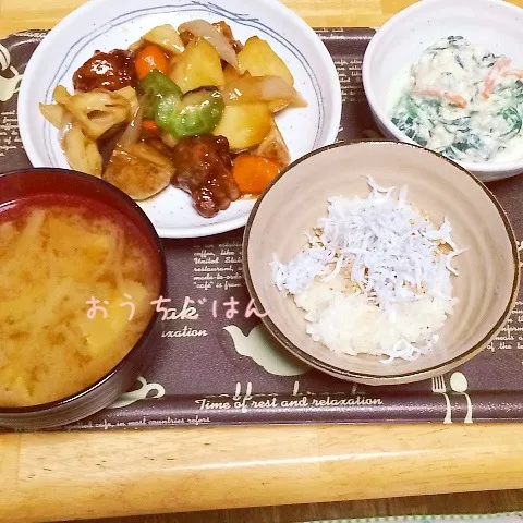 Snapdishの料理写真:晩御飯10月1日|みぃたんさん