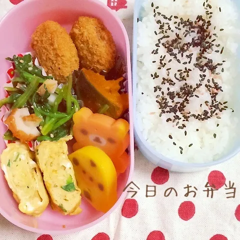 Snapdishの料理写真:娘のお弁当6月6日|みぃたんさん