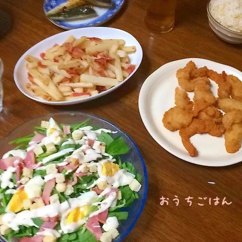 Snapdishの料理写真:晩御飯|みぃたんさん