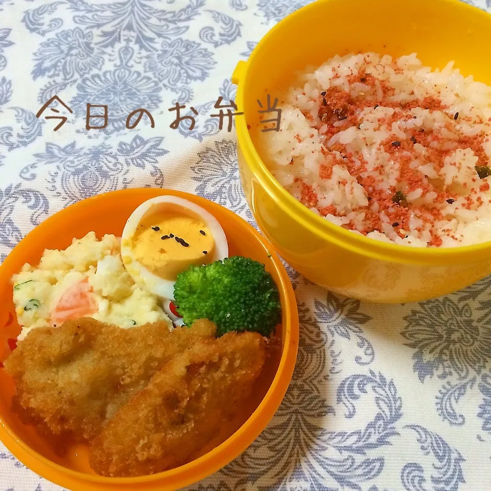 Snapdishの料理写真:パパのお弁当4月18日|みぃたんさん