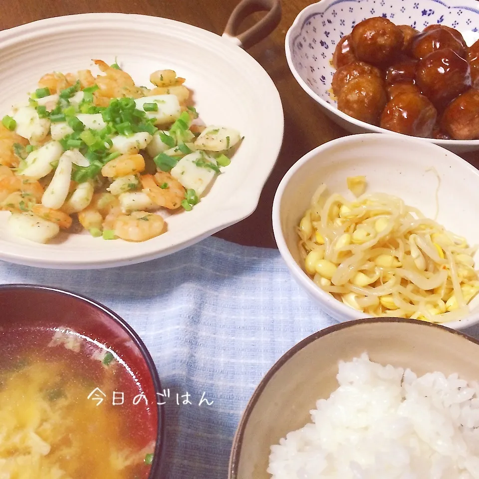 Snapdishの料理写真:晩ご飯|みぃたんさん