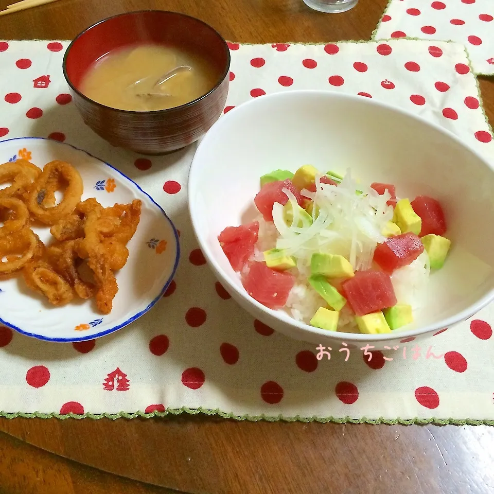 マグロアボカド丼|みぃたんさん