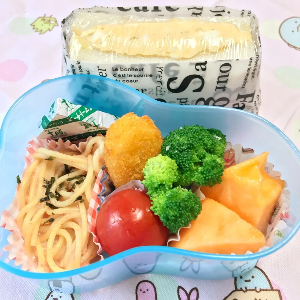 6／20 娘のお弁当 サンドイッチ🥪|きゃずさん