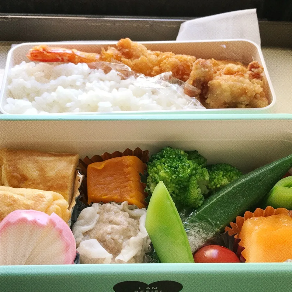 今日の娘お弁当🍱 海老フライ|きゃずさん