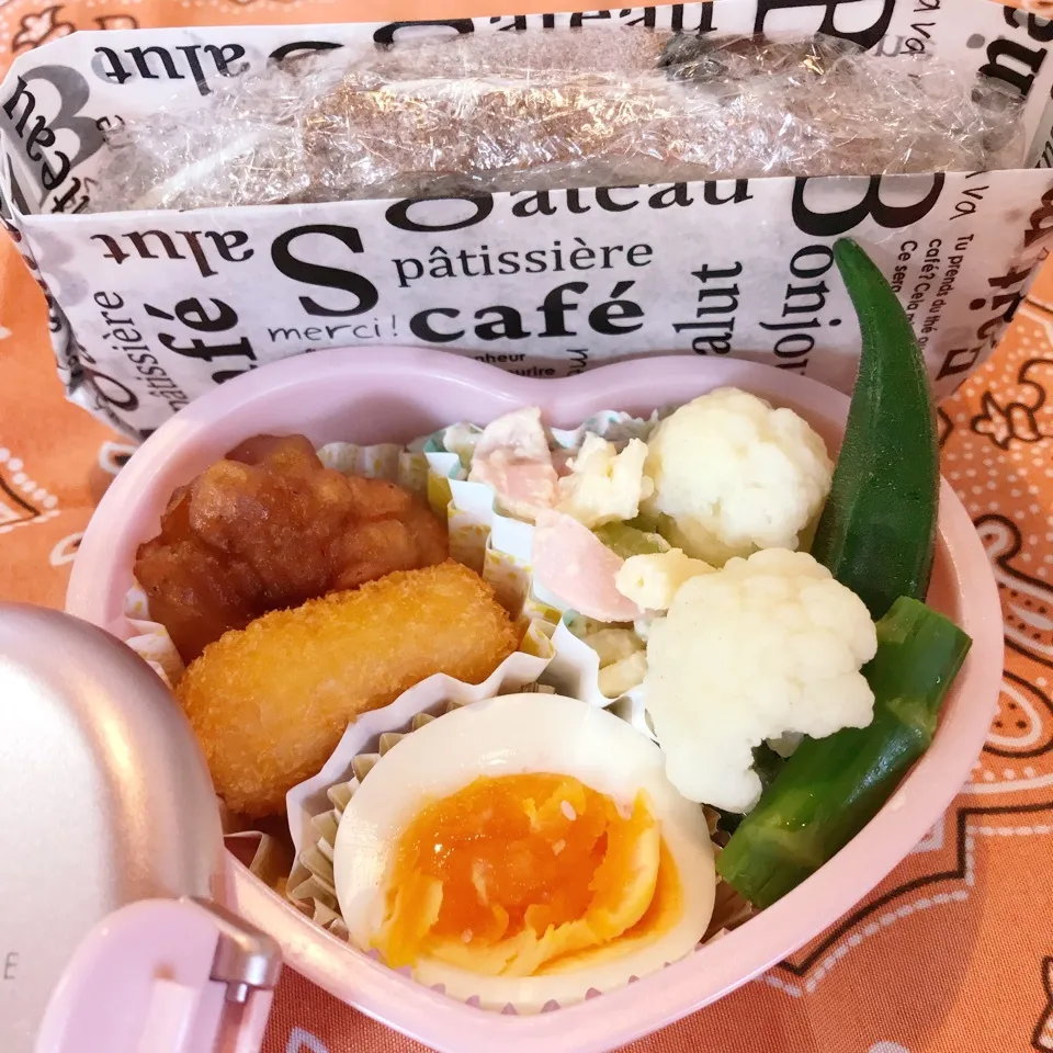 今日の娘弁当 パン🍞|きゃずさん