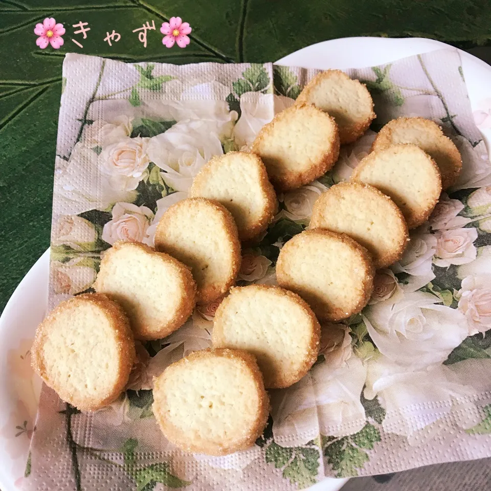 Snapdishの料理写真:天然酵母クッキー レモン酵母🍋|きゃずさん