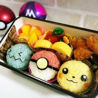 キャラ弁 ポケモンxmasモンスターボールスパムむすび くるりん Snapdish スナップディッシュ Id Vf0cra