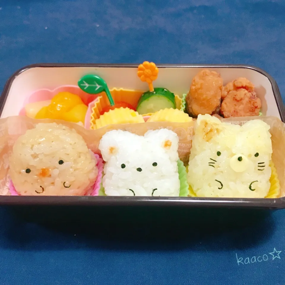 すみっコぐらしのおにぎり弁当🍙|kaaco☆さん