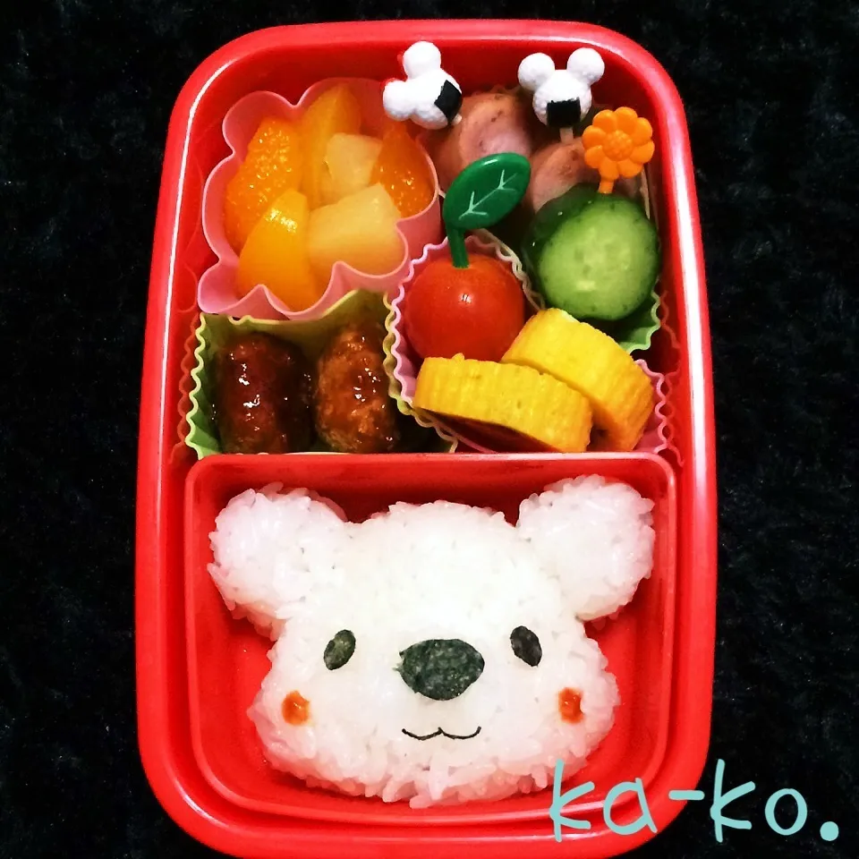 シロクマちゃんのお弁当☆|kaaco☆さん