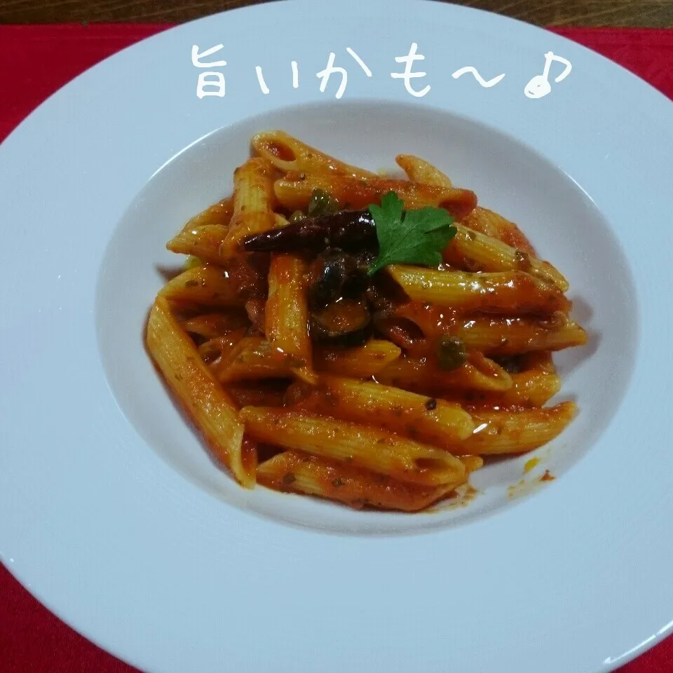 Snapdishの料理写真:ペンネブッタネスカ|マイケルの料理さん