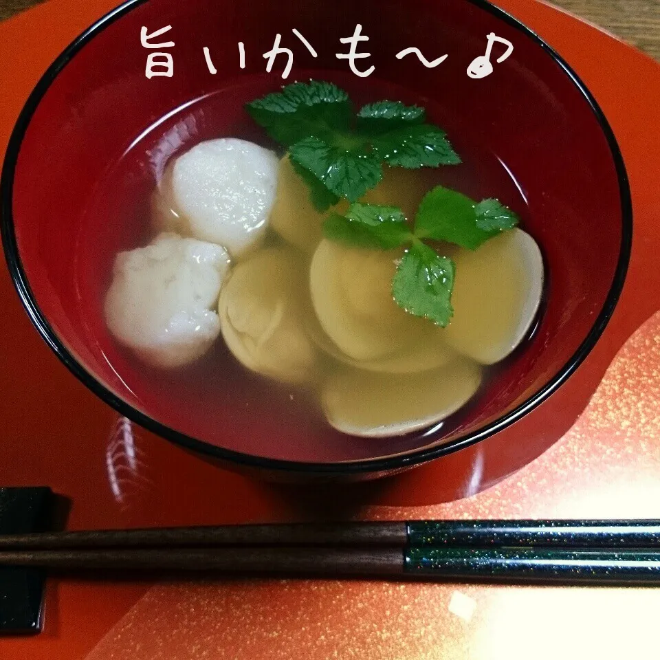 蛤とハモのつみれのお吸い物|マイケルの料理さん