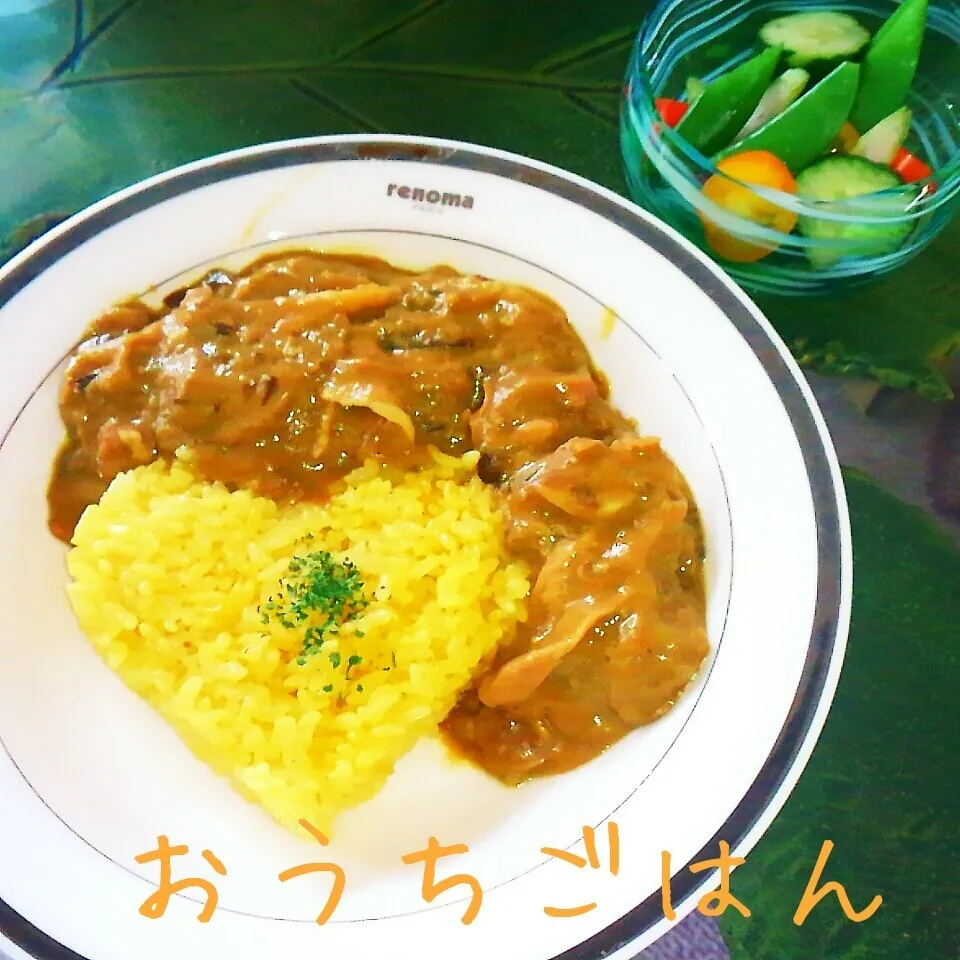 Snapdishの料理写真:我が家のココナッツミルクカレー|きゃずさん