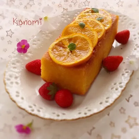 カントリーオレンジケーキ♡|木の実さん