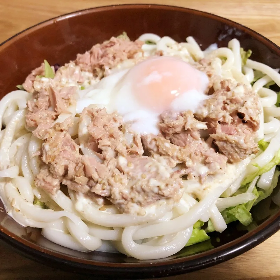 Snapdishの料理写真:サラダうどん|まぁたんさん