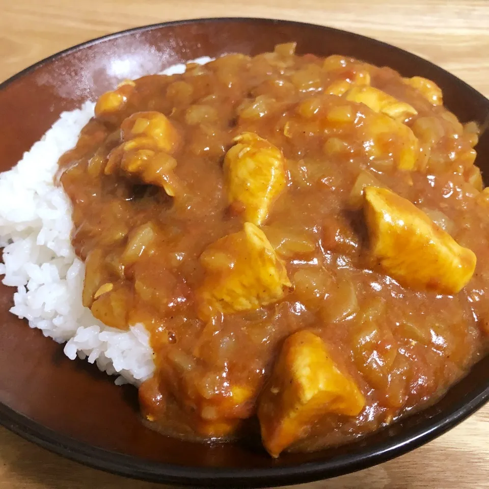 トマトチキンカレーライス|まぁたんさん