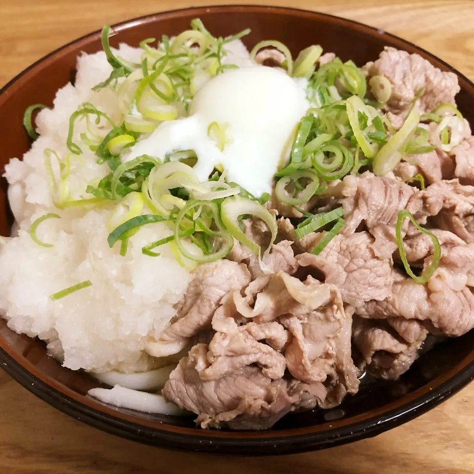 ぶっかけおろし冷しゃぶうどん|まぁたんさん