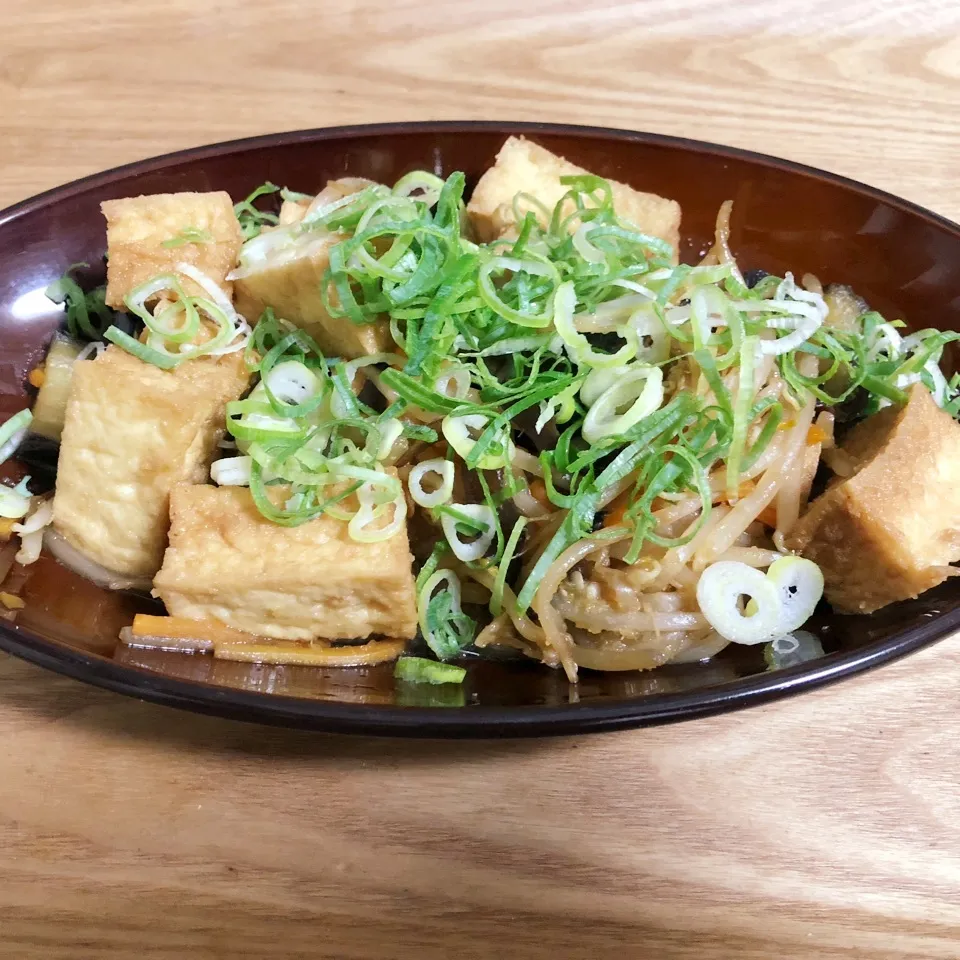 ナスと厚揚げの煮物|まぁたんさん